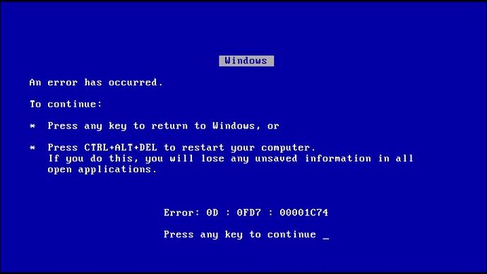 bsod